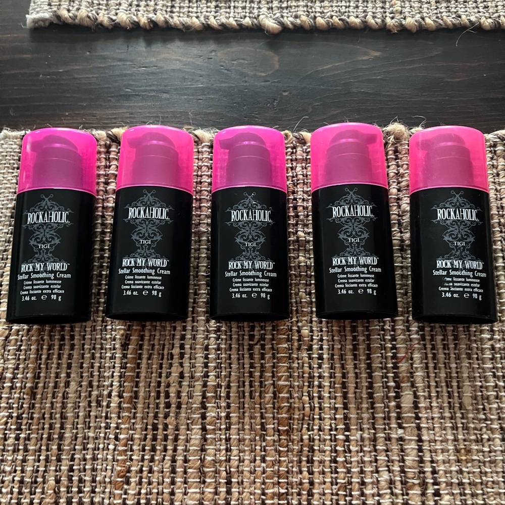 TIGI Rockaholic Pink and Black Styling Cream